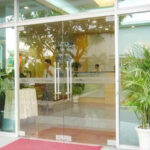 Cửa kính cường lực 2 cánh tại hải phòng