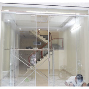 Cửa kính lùa trượt treo 02
