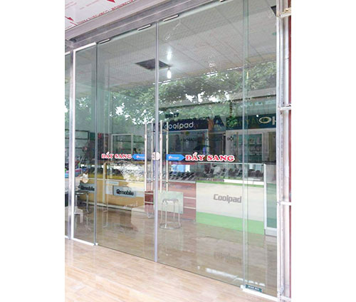 Cửa kính lùa trượt treo 12