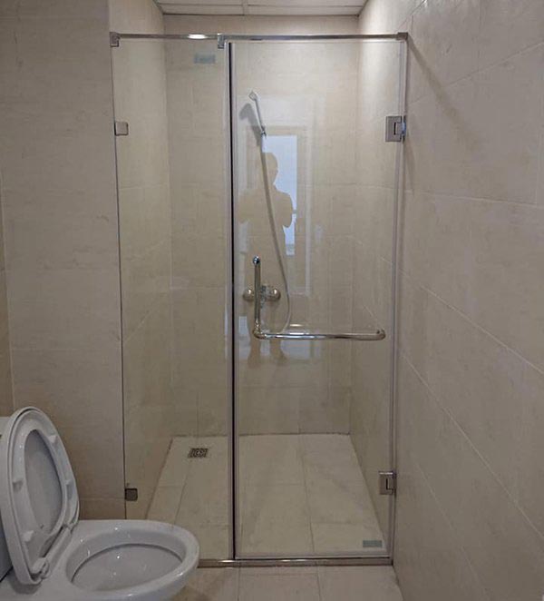 lắp đặt thi công vách tắm kính giá rẻ tại Hải Phòng