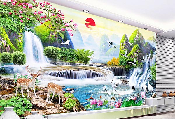 Tranh kính 3D nổi bật tại Hải Phòng