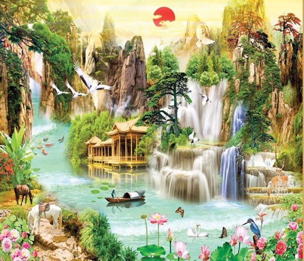 Tranh kính 3D tại Hải Phòng