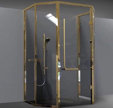 Vách tắm kính Hải Phòng