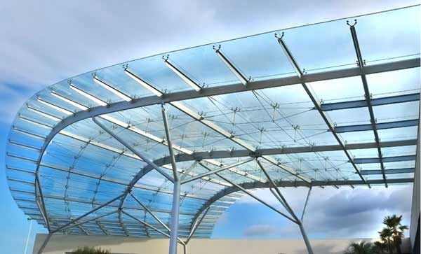 báo giá mái kính cường lực ở hải phòng
